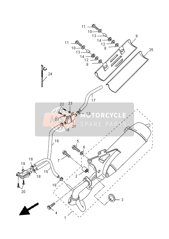 Yamaha CW50L 2013 Cansada para un 2013 Yamaha CW50L